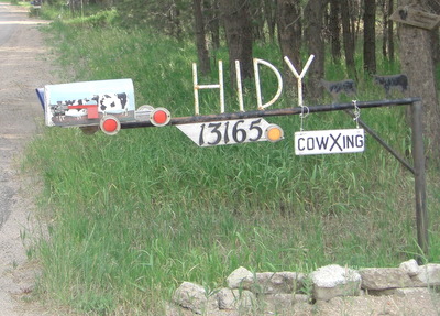 Cow Lady's Mail Box, Black Forest.